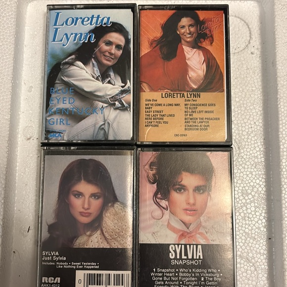Vintage Country Music Cassette Tape Collection - Picture 3 of 4